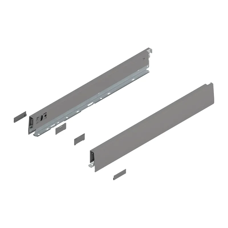Sponde laterali BLUM Merivobox "N" 68,5 mm / grigio indio