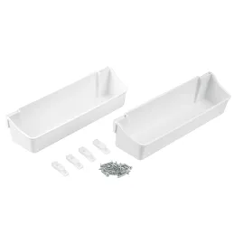 Set di mensole sospese per ante / Bianco