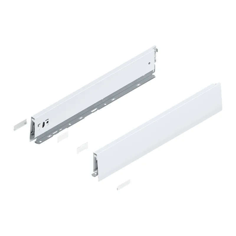 Sponde BLUM Merivobox “M” 91 mm / Bianco seta