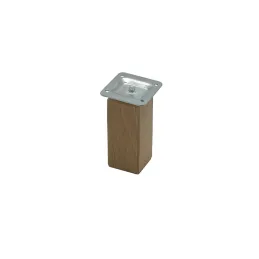 Gamba per mobile in legno 45x45 AGOS / Faggio verniciato