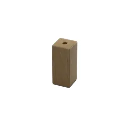 Gamba per mobile in legno 45x45 AGOS / Faggio verniciato