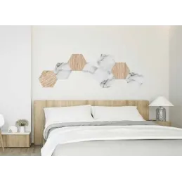 Elemento decorativo da parete / Camoscio dorato
