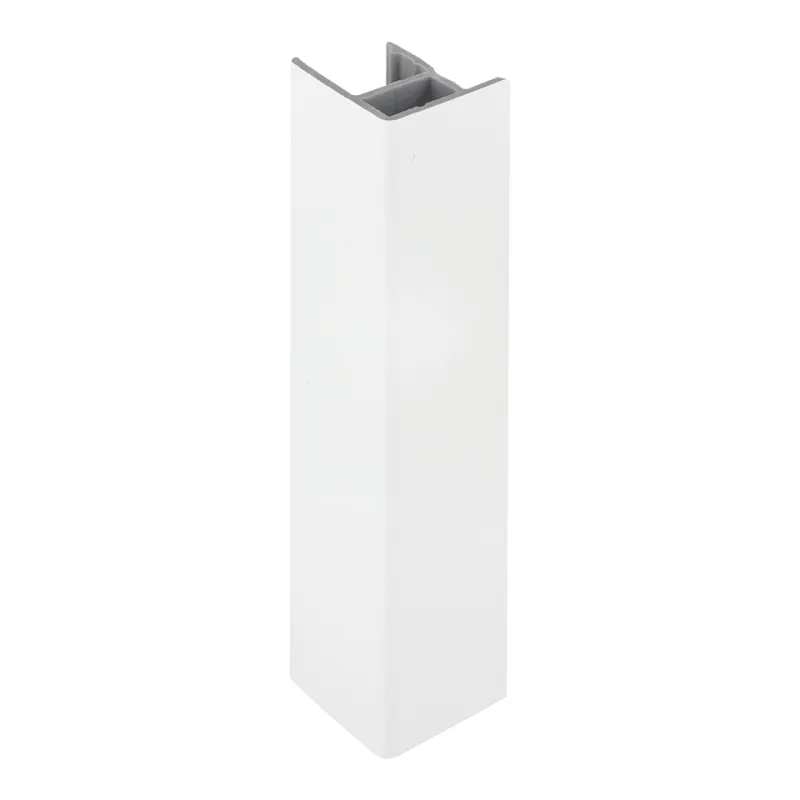 Giunto angolare per zoccolino 90° / Bianco lucido