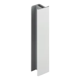 Giunto passante per battiscopa / Bianco opaco