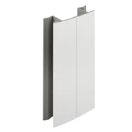 Raccordo flessibile per zoccolo / Bianco lucido