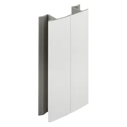 Giunto flessibile per zoccolo / Bianco opaco