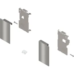 Supporto frontale LEGRABOX per cassetto interno “M” / Inox