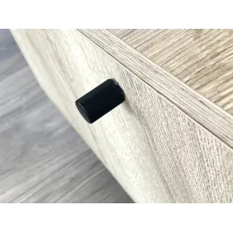 Pomello VALDERO / Nero opaco - Antracite