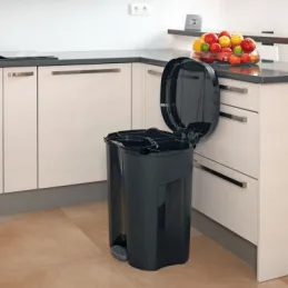 Pattumiera TRIO 2x15L + 1x10L / Nera