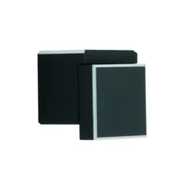 Pomello DESIGNO / Nero opaco - argento