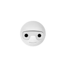 Appendiabiti per bambini ROBOT / Bianco