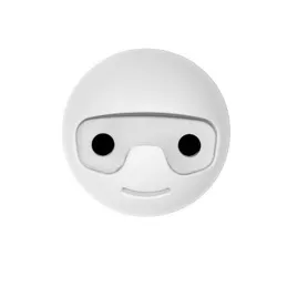 Appendiabiti per bambini ROBOT / Bianco