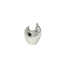 Vaso in ceramica MAGIC / Bianco