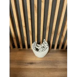 Vaso in ceramica MAGIC / Bianco