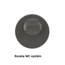 Maniglia su rosetta GRACE / ANTRACITE