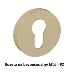 Maniglia su rosetta AISHA / Oro opaco