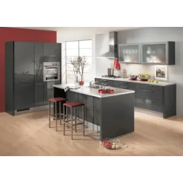 Ante per mobili SENOSAN lucido intenso / Grigio scuro SCR 85382