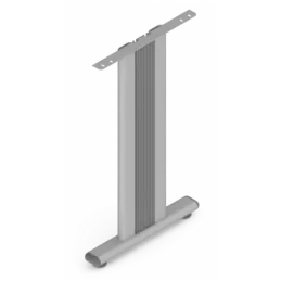 Gamba della struttura da tavolo Desk Bar TEMPO T 400 / grigia