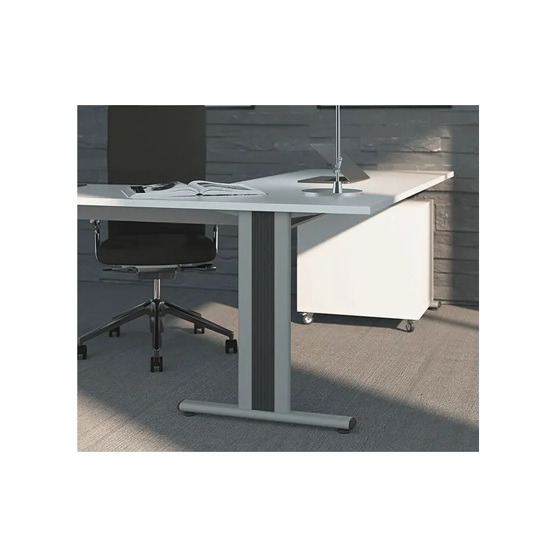 Gamba della struttura del tavolo Desk Bar TEMPO T 600 / grigio