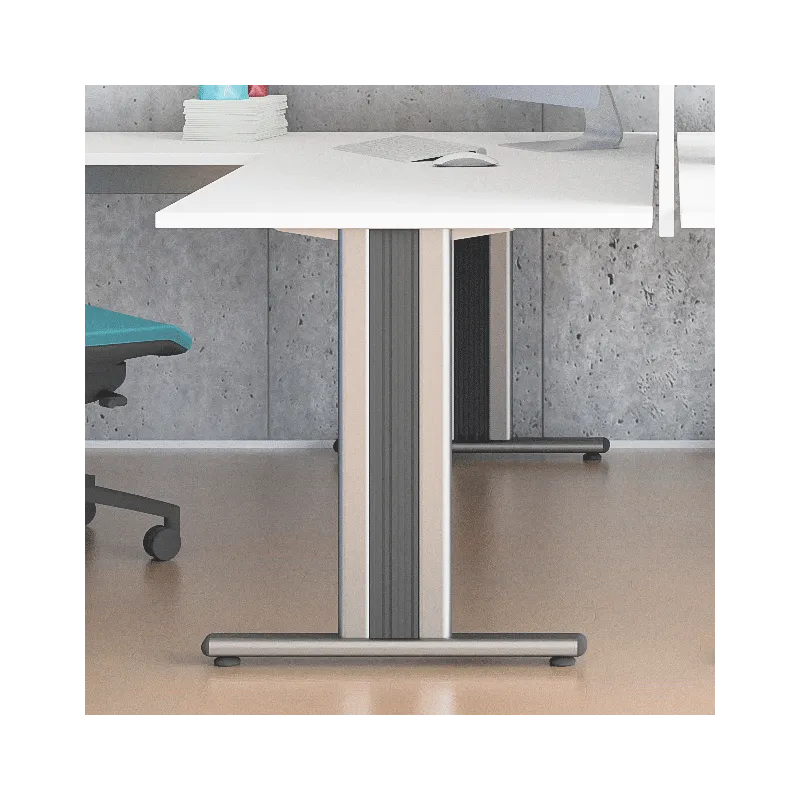 Gamba della struttura da tavolo Desk Bar TEMPO T 400 / grigia