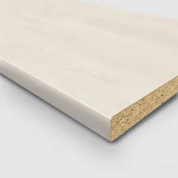Piano di lavoro KRONOSPAN (bordo ABS dritto) Flow seta / K349 RT