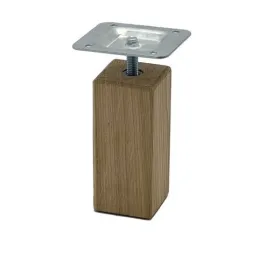 Piedino in legno per mobili 45x45 AGOS / Rovere grezzo