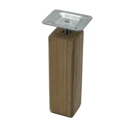 Piedino in legno per mobili 45x45 AGOS / Rovere grezzo