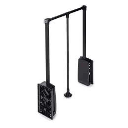 Appendiabiti ribaltabile SUPERIOR / Nero