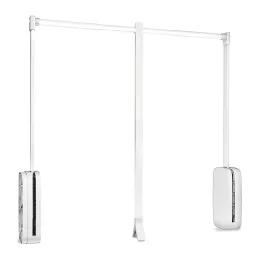 Appendiabiti ribaltabile DELUXE / Bianco