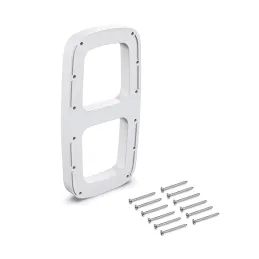 Supporto per appendiabiti DELUXE – 2 pezzi / Bianco