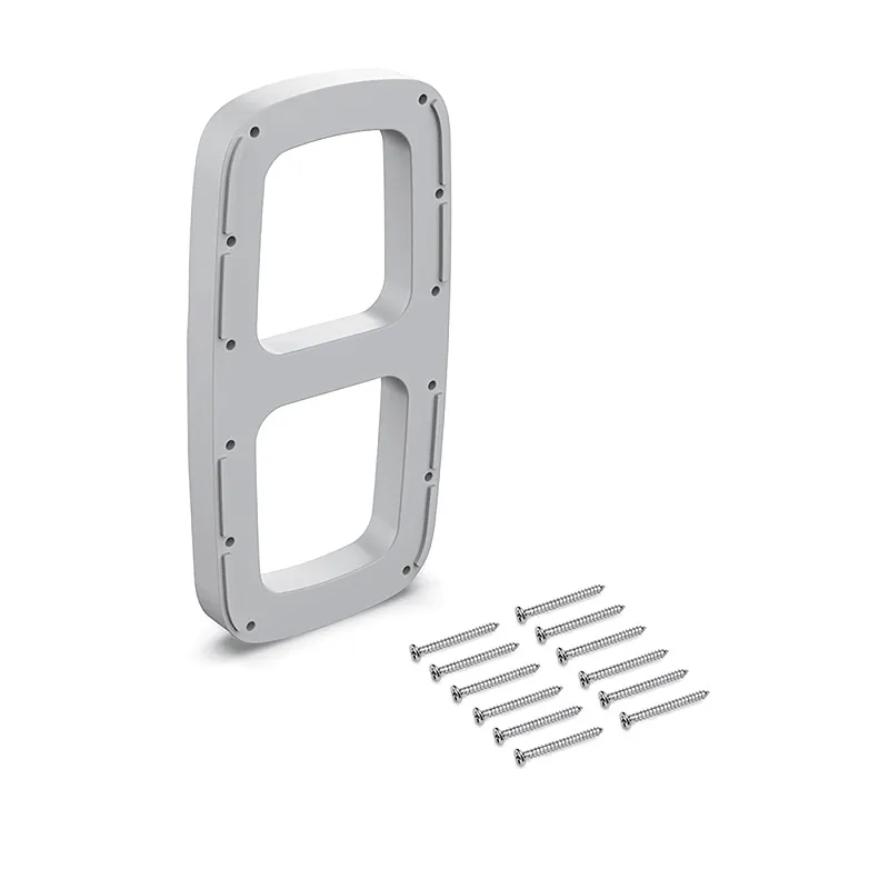 Base per appendiabiti DELUXE – 2 pezzi / Cromato