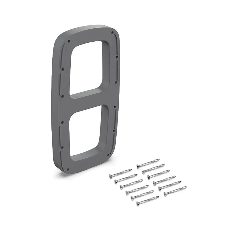 Supporto per appendiabiti DELUXE – 2 pezzi / Titanio