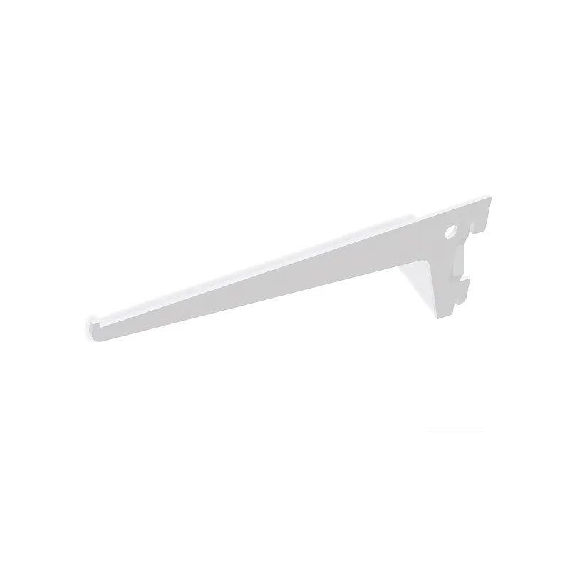 Supporto per ripiano per profilo semplice JAGMET Legno - vetro / Bianco