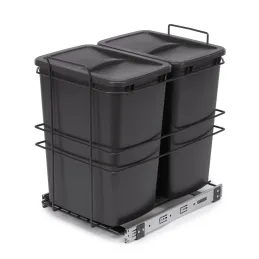 Cestino estraibile LIMITE 70L / Antracite