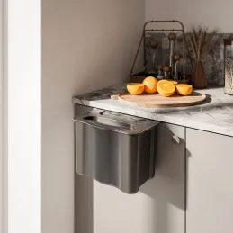 Cestino per rifiuti da anta 5L / Antracite
