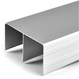 Set di ferramenta per due porte scorrevoli MULTIOMEGA W RAMA - 2 m / Alluminio