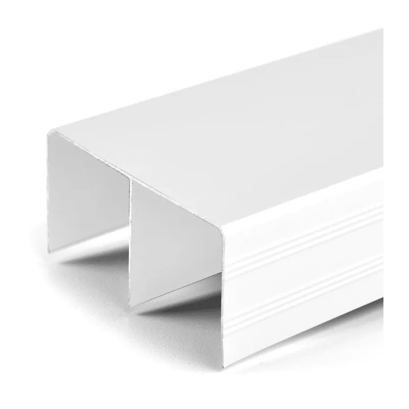 Binario doppio superiore 8842 / Bianco opaco