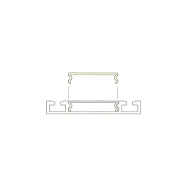 Copertura per binario inferiore RAMA 88814 / Champagne