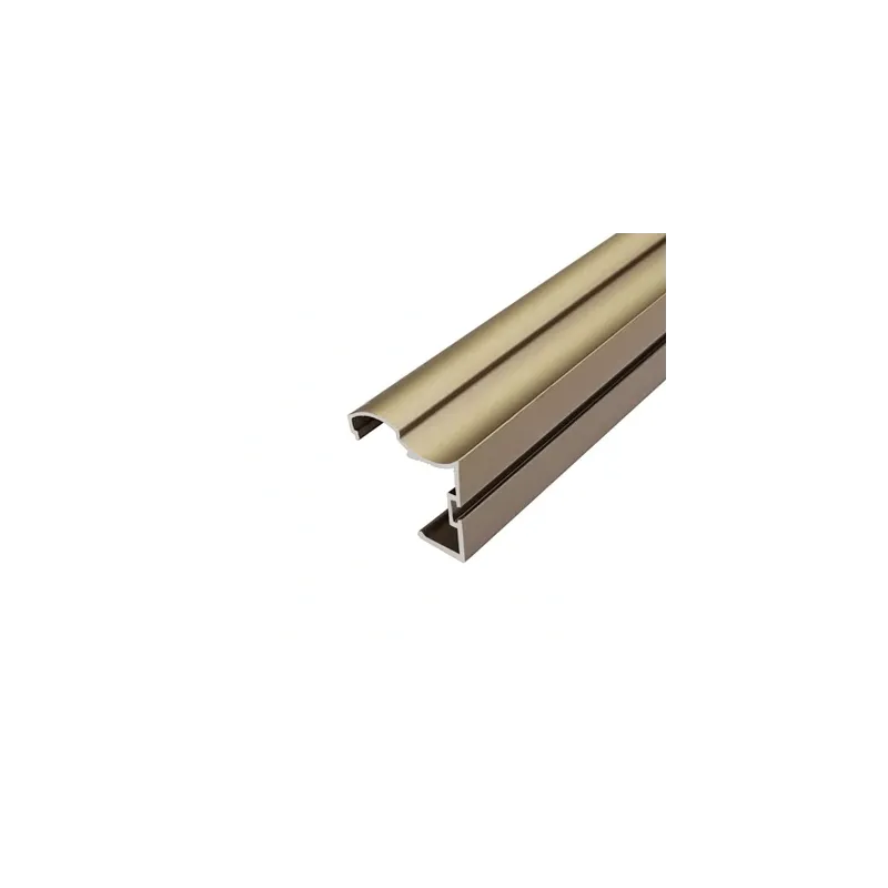 Maniglia per porta scorrevole OMEGA BRUSH / Champagne