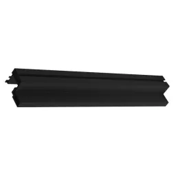 Maniglia per porta scorrevole TWIN FLAT / Nero opaco