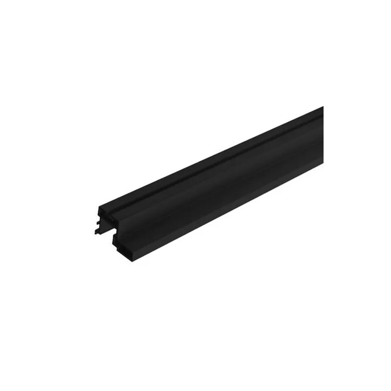 Maniglia per porta scorrevole TWIN FLAT / Nero opaco