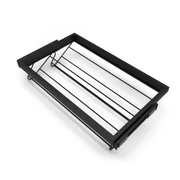 Portascarpe estraibile con ammortizzazione NEXUS 760–794 mm / Nero opaco