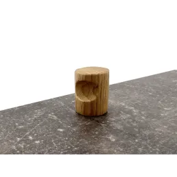 Pomello in legno NATURE / Rovere laccato