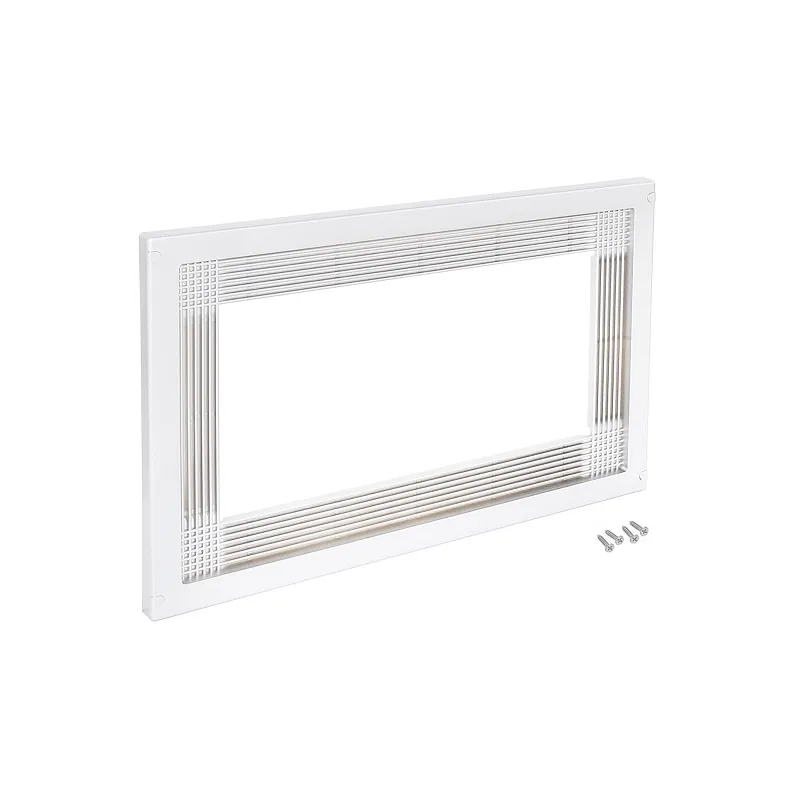 Cornice da incasso per microonde 600 mm / Bianca