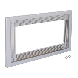Telaio per l’incasso del microonde 600 mm / Grigio metallizzato