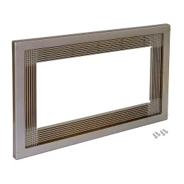 Telaio da incasso per microonde 600 mm / Effetto acciaio inox