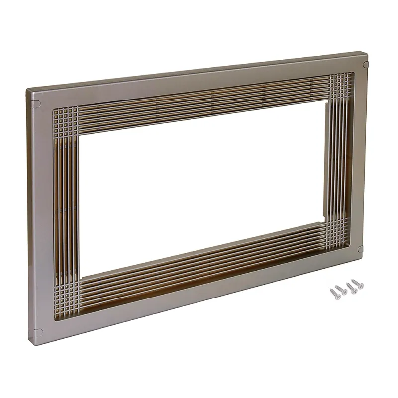 Telaio da incasso per microonde 600 mm / Effetto acciaio inox