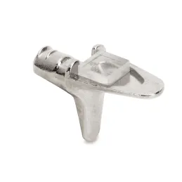 Supporto reggipiano per vetro con guarnizione BEAK / Nichel - 10 pz.