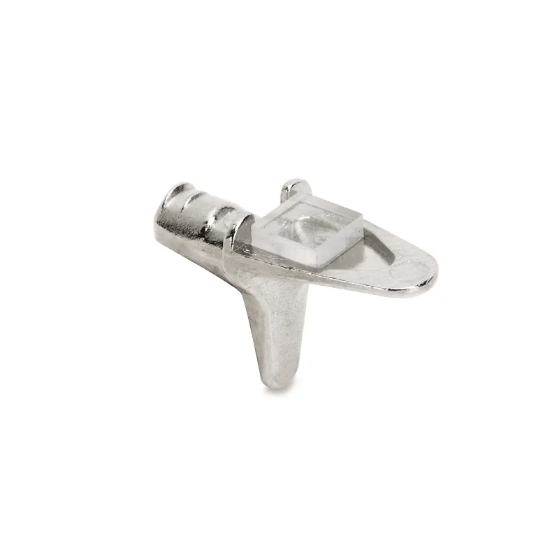Supporto reggipiano per vetro con guarnizione BEAK / Nichel - 10 pz.