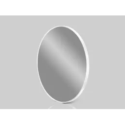 Specchio di design RONDO / Bianco opaco